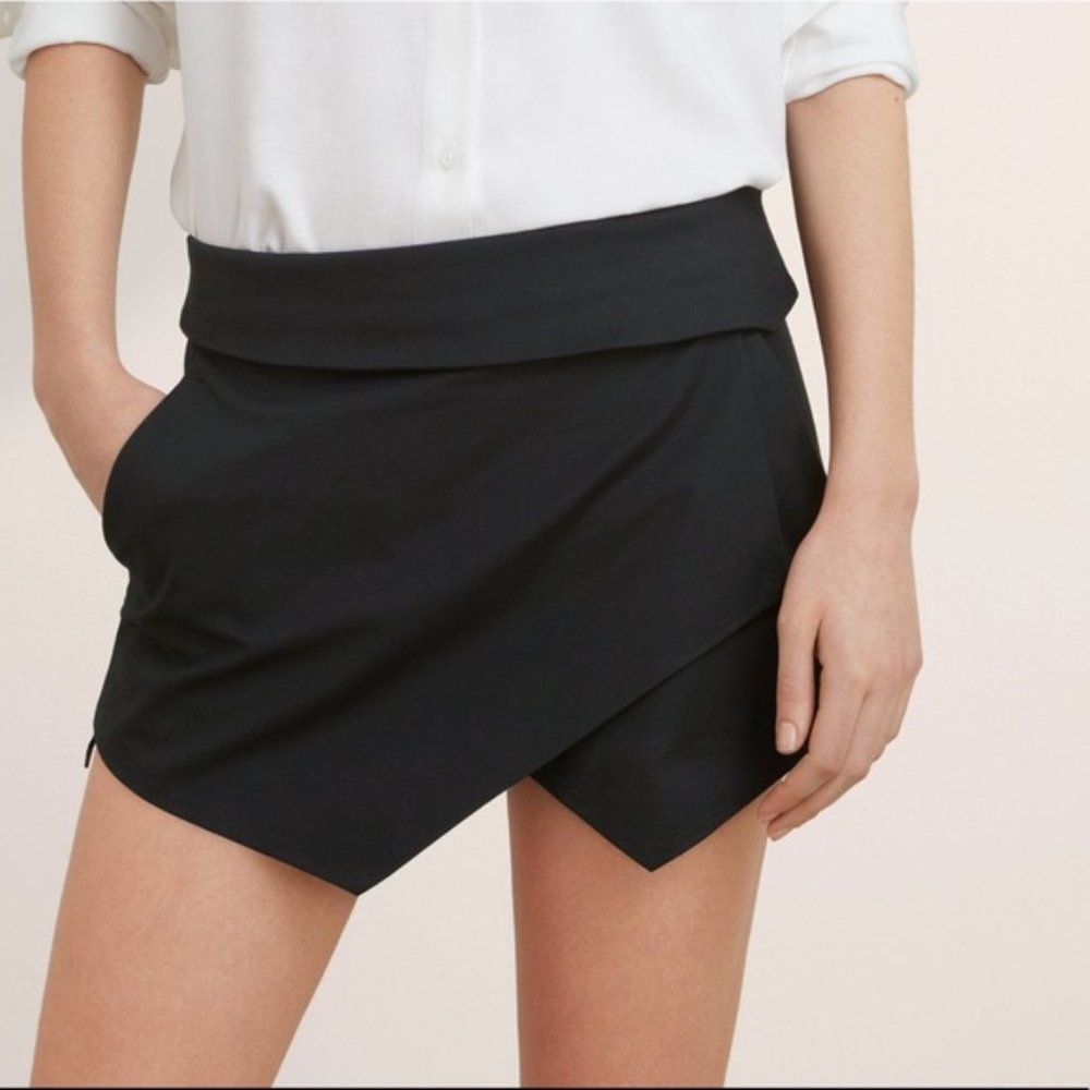 Talula mini wool blend blue Berklee skort - size 0
